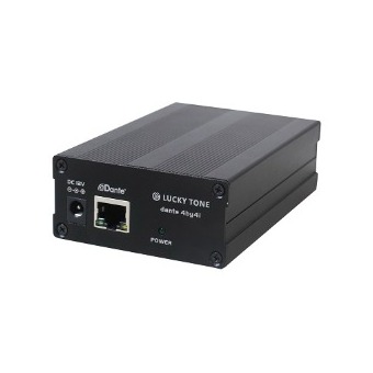 DANTE 4/in 4/out bilanciati/sbilanciati Micro/Aux